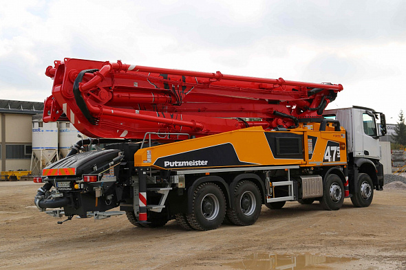 Автобетононасос Putzmeister М 47-5